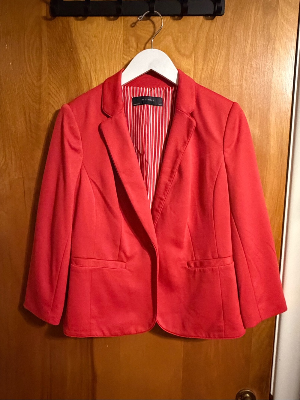 The Limited Red Tailored Women’s Blazer